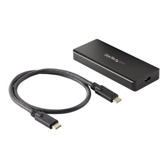 StarTech.com USB-C 10Gbps M.2 NVMe PCIe SSD Enclosure, Rugged Aluminum External M.2 PCIe M-Key Case IP67 Rated, 1GB/s Read/Write, Supports 2230/2242/2260/2280, TB3 Compatible, Mac/PC - 1.6ft USB-C Cable Incl - Kryt úložište - M.2 - M.2 Card - USB 3.2 (Gen 2) - cerná - pro P/N: PEXUSB321C
