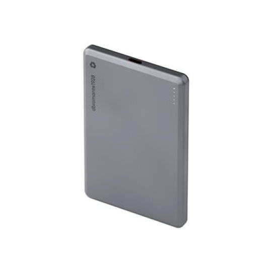 dbramante1928 re-charge - Bezdrátová power banka - 5000 mAh - 20 Watt - 3 A (24 pin USB-C) - šedá