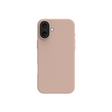 dbramante1928 Monaco - Zadní kryt pro mobilní telefon - kompatibilita s MagSafe - silikon, plast - ružová pink sand - pro Apple iPhone 16 Plus