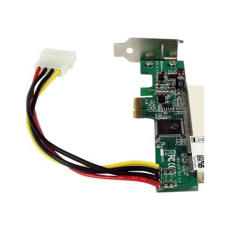 StarTech.com PCI Express to PCI Adapter Card - PCIe to PCI Converter Adapter with Low Profile / Half-Height Bracket (PEX1PCI1) - PCIe x1 to PCI slot adapter