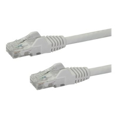 StarTech.com 2m CAT6 Ethernet Cable, 10 Gigabit Snagless RJ45 650MHz 100W PoE Patch Cord, CAT 6 10GbE UTP Network Cable w/Strain Relief, White, Fluke Tested/Wiring is UL Certified/TIA - Category 6 - 24AWG (N6PATC2MWH) - Patch kabel - RJ-45 (M) do RJ-45 (M) - 2 m - UTP - CAT 6 - provedení bez hrbolku - bílá StarTech.com 2m CAT6 Ethernet Cable, 10 Gigabit Snagless RJ45 650MHz 100W PoE Patch Cord, CAT 6 10GbE UTP Network Cable w/Strain Relief, White, Fluke Tested/Wiring is UL Certified/TIA - Category 6 - 24AWG (N6PATC2MWH) - Patch kabel - RJ-45 (M) do RJ-45 (M) - 2 m - UTP - CAT 6 - provedení bez hrbolku - bílá