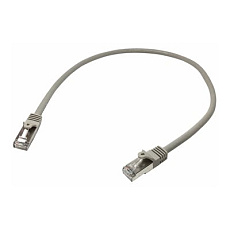 Startech 50cm CAT6 Ethernet Cable, 10 Gigabit Shielded Snagless RJ45 100W PoE Patch Cord, CAT 6 10GbE SFTP Network Cable w/Strain Relief, Grey, Wiring is UL Certified/TIA - Category 6 - 26AWG (N6SPAT50CMGR) - Patch kabel - RJ-45 (M) do RJ-45 (M) - 50 cm - SFTP - CAT 6 - lisovaný, provedení bez hrbolku - šedá