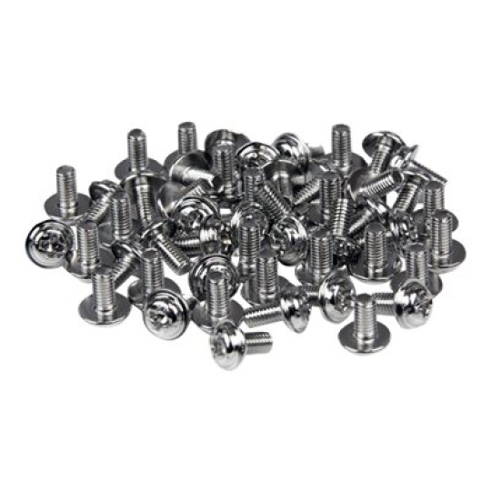 StarTech.com PC Mounting Computer Screws M3 x 1/4in Long Standoff - Screw kit - 0.2 in (pack of 50) - SCREWM3 - Sada šroubu - 6.3 mm (balení 50) - pro P/N: PCSCREWKIT