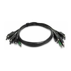 StarTech.com - Kabel klávesnice / videa / myši (KVM) - kompatibilní s TAA - USB typ A, audio jack 3,5 mm, DisplayPort (M) do USB Type B, audio jack 3,5 mm, DisplayPort (M) - 1.8 m StarTech.com - Kabel klávesnice / videa / myši (KVM) - kompatibilní s TAA - USB typ A, audio jack 3,5 mm, DisplayPort (M) do USB Type B, audio jack 3,5 mm, DisplayPort (M) - 1.8 m