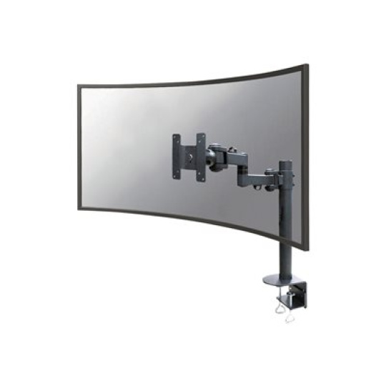 Neomounts by Newstar FPMA-D960PLUS - Montážní sada - full-motion - pro Displej LCD - ocel - černá - velikost obrazovky: 10"-49" - upevnění svorkou, upevnitelné na stůl