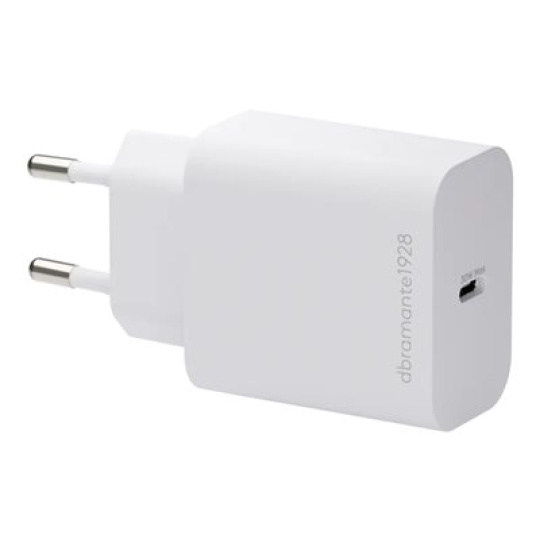 dbramante1928 re-charge - Síťový adaptér - 30 Watt (24 pin USB-C) - bílá