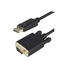 StarTech.com 3ft DisplayPort to VGA Adapter Cable - 1920x1200 - Active DisplayPort (DP) Computer or Laptop to VGA Monitor or TV Display (DP2VGAMM3B) - Kabel adaptéru - DisplayPort (M) s jazýčkem do HD-15 (VGA) (M) - DisplayPort 1.2 - 1 m - aktivní, 2048 x 1280 support 60Hz - černá StarTech.com 3ft DisplayPort to VGA Adapter Cable - 1920x1200 - Active DisplayPort (DP) Computer or Laptop to VGA Monitor or TV Display (DP2VGAMM3B) - Kabel adaptéru - DisplayPort (M) s jazýčkem do HD-15 (VGA) (M) - DisplayPort 1.2 - 1 m - aktivní, 2048 x 1280 support 60Hz - černá
