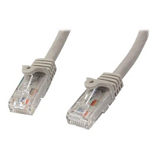 Startech 7m CAT6 Ethernet Cable, 10 Gigabit Snagless RJ45 650MHz 100W PoE Patch Cord, CAT 6 10GbE UTP Network Cable w/Strain Relief, Grey, Wiring is UL Certified/TIA - Category 6 - 24AWG (N6PATC7MGR) - Patch kabel - RJ-45 (M) do RJ-45 (M) - 7 m - UTP - CAT 6 - provedení bez hrbolku - šedá Startech 7m CAT6 Ethernet Cable, 10 Gigabit Snagless RJ45 650MHz 100W PoE Patch Cord, CAT 6 10GbE UTP Network Cable w/Strain Relief, Grey, Wiring is UL Certified/TIA - Category 6 - 24AWG (N6PATC7MGR) - Patch kabel - RJ-45 (M) do RJ-45 (M) - 7 m - UTP - CAT 6 - provedení bez hrbolku - šedá