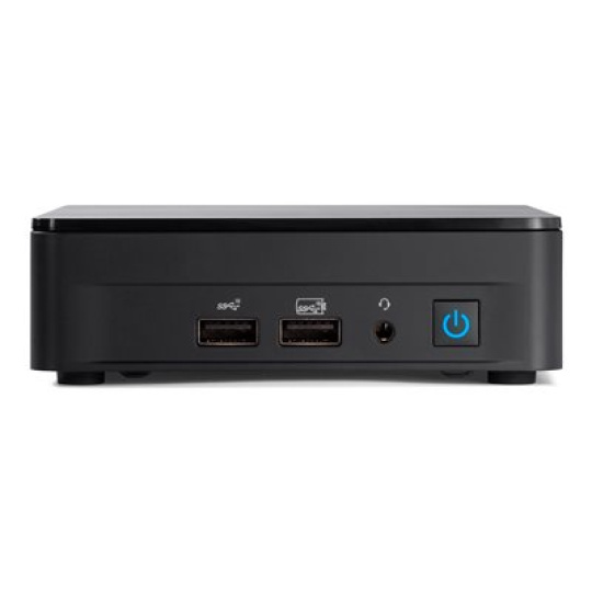 ASUS NUC 12 Pro Kit RNUC12WSKI300002I - Barebone - mini PC 1 x Core i3 1220P / až 4.4 GHz - RAM 0 GB - UHD Graphics - Gigabit Ethernet, 2.5 Gigabit Ethernet, Bluetooth 5.2, IEEE 802.11ax (Wi-Fi 6E) - černá