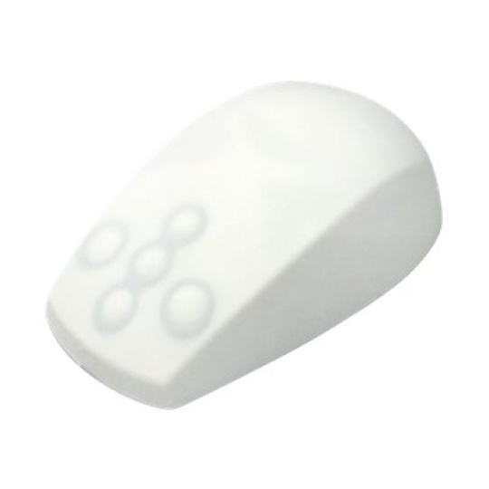 Active Key MedicalMouse medium - Myš - pravák a levák - laser - 5 tlačítka - bezdrátový - 2.4 GHz - bezdrátový přijímač USB - bílá