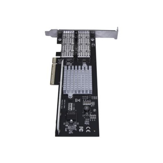 StarTech.com Dual Port 40G QSFP+ Network Card, Intel XL710 Open QSFP+ Converged Adapter, PCIe 40 Gigabit Ethernet Server NIC, 40GbE Fiber Optic LAN Card, Dell PowerEdge HPE ProLiant, 40Gb - Network Interface Card - Sítový adaptér - PCIe - 40 Gigabit QSFP+ x 2