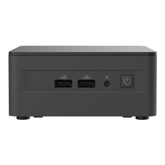 ASUS NUC 13 Pro Tall Kit RNUC13ANHI70003 - Barebone - mini PC 1 x Core i7 1360P / až 5 GHz - RAM 0 GB - grafika Intel Iris Xe Graphics - Bluetooth 5.3, IEEE 802.11ax (Wi-Fi 6E), Gigabit Ethernet, 2.5 Gigabit Ethernet - černá