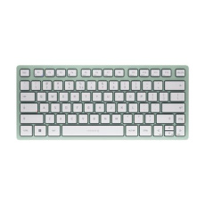 CHERRY KW 7100 MINI BT - Klávesnice - bezdrátový - Bluetooth 5.1 - QWERTY - evropská - klávesový spínač: CHERRY SX - agávová zelená CHERRY KW 7100 MINI BT - Klávesnice - bezdrátový - Bluetooth 5.1 - QWERTY - evropská - klávesový spínač: CHERRY SX - agávová zelená