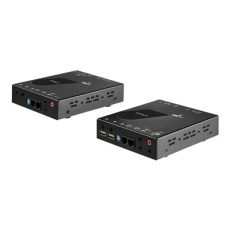 StarTech.com HDMI KVM Extender over IP Network - 4K 30Hz HDMI and USB over IP LAN or Cat5e/Cat6 Ethernet (100m/330ft) - Remote KVM Console - Video/audio nástavec - HDMI - až 100 km - kompatibilní s TAA StarTech.com HDMI KVM Extender over IP Network - 4K 30Hz HDMI and USB over IP LAN or Cat5e/Cat6 Ethernet (100m/330ft) - Remote KVM Console - Video/audio nástavec - HDMI - až 100 km - kompatibilní s TAA