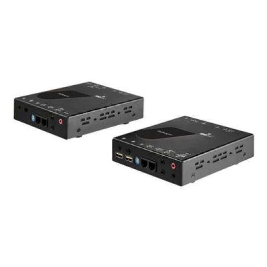 StarTech.com HDMI KVM Extender over IP Network - 4K 30Hz HDMI and USB over IP LAN or Cat5e/Cat6 Ethernet (100m/330ft) - Remote KVM Console - Video/audio nástavec - HDMI - až 100 km - kompatibilní s TAA