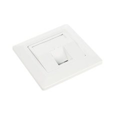 Solarix SX9-1-0-WH - Zásuvka pro podomítkovou instalaci - bílá - 1 souprava - 1 port Solarix SX9-1-0-WH - Zásuvka pro podomítkovou instalaci - bílá - 1 souprava - 1 port