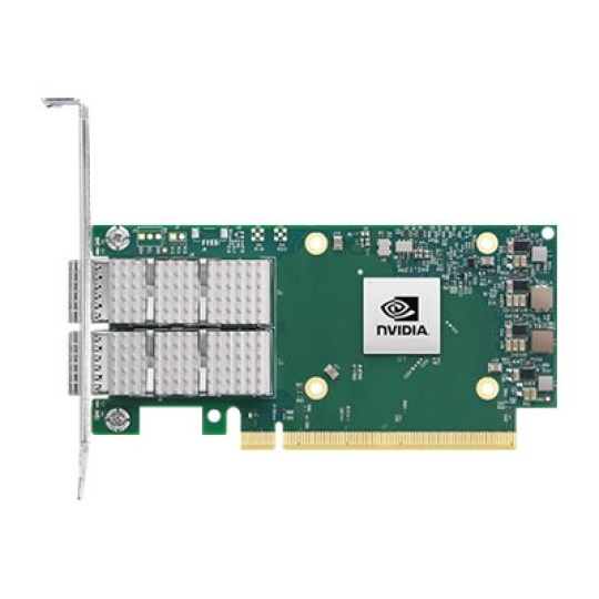 Mellanox ConnectX-6 Dx - Síťový adaptér - PCIe 4.0 x16 - 100 Gigabit QSFP56 x 2