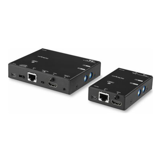 StarTech.com HDMI Over IP Extender Kit - Advanced Compression - Transmitter & Receiver (ST12MHDLNHK) - Prodlužovac video/audio/infracervený - HDMI - až 15 m - kompatibilní s TAA - pro P/N: ST12MHDLNHR