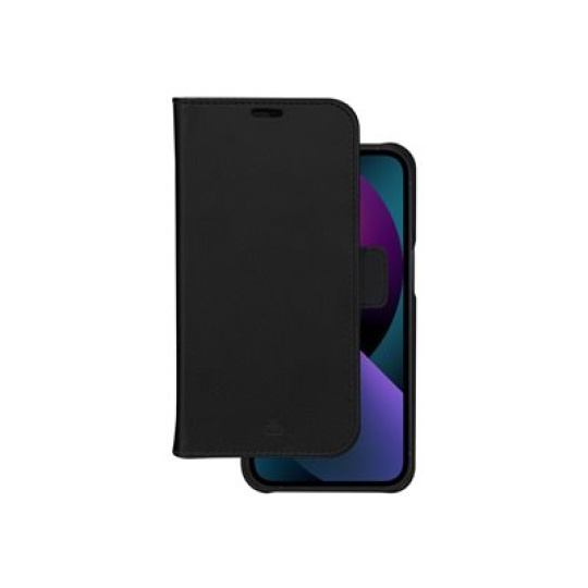 dbramante1928 Stockholm - Pouzdro s klopou pro mobilní telefon - polyuretan (PU), plast - černá - pro Apple iPhone 13