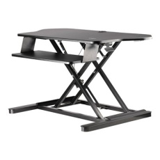StarTech.com Corner Sit Stand Desk Converter with Keyboard Tray, Large Surface 35" x 21", Height Adjustable Ergonomic Desktop/Tabletop Standing Workstation, Supports Dual Monitors - Corner Stand Up Desk Converter (ARMSTSCORNR) - Nástavec na stul - hranatý - cerná StarTech.com Corner Sit Stand Desk Converter with Keyboard Tray, Large Surface 35" x 21", Height Adjustable Ergonomic Desktop/Tabletop Standing Workstation, Supports Dual Monitors - Corner Stand Up Desk Converter (ARMSTSCORNR) - Nástavec na stul - hranatý - cerná