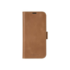 dbramante1928 Copenhagen - Pouzdro s klopou pro mobilní telefon - kuže full-grain - bronz - pro Apple iPhone 16 Plus