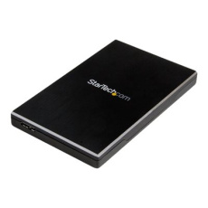 StarTech.com USB 3.1 (10 Gbps) Gen 2 External Hard Drive Enclosure for 2.5" SATA Drives - Portable Hard Drive Enclosure (S251BMU313) - Kryt úložište - 2.5" - SATA 6Gb/s - USB 3.1 (Gen 2) - cerná - pro P/N: BNDTBUSB3142, PEXUS313AC2V, PEXUSB311A1E, PEXUSB311AC2, PEXUSB312A2, PEXUSB314A2V2