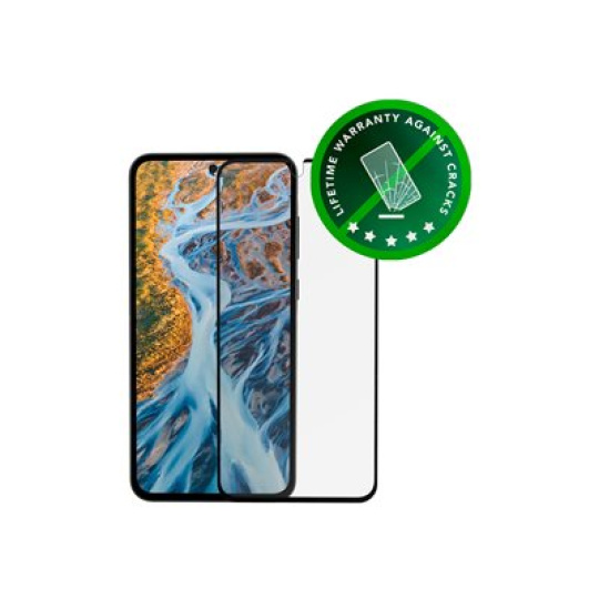 dbramante1928 Eco-shield - Ochrana obrazovky pro mobilní telefon - barva rámu černá - pro Samsung Galaxy A05s