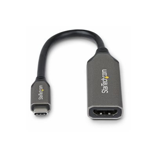 Startech - Kabel adaptéru - USB-C s piny (male) do HDMI s piny (male) - 20 cm - podpora 8K60Hz, podpora 4K144Hz