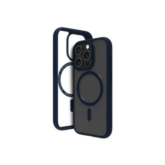 dbramante1928 Grenen - Zadní kryt pro mobilní telefon - kompatibilita s MagSafe - plast - modrá, cirá zadní strana - pro Apple iPhone 16 Pro