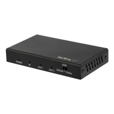 StarTech.com HDMI Splitter - 2-Port - 4K 60Hz - HDMI Splitter 1 In 2 Out - 2 Way HDMI Splitter - HDMI Port Splitter (ST122HD202) - Rozdělovač video / audio - 2 x HDMI - desktop - pro P/N: ST121HD20FXA StarTech.com HDMI Splitter - 2-Port - 4K 60Hz - HDMI Splitter 1 In 2 Out - 2 Way HDMI Splitter - HDMI Port Splitter (ST122HD202) - Rozdělovač video / audio - 2 x HDMI - desktop - pro P/N: ST121HD20FXA