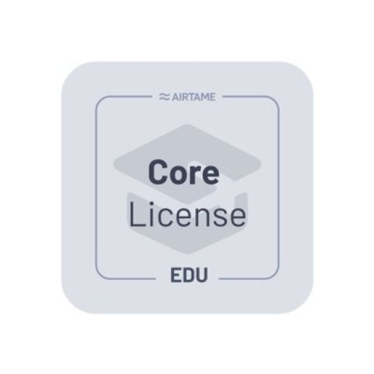 Airtame Core - Licence na předplatné (1 rok) - hostovaná aplikace - akademická