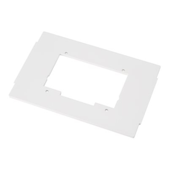 Crestron - Upevnovací komponent (krycí panel) - plast - bílá - pouzdro - pro Crestron TSW-1070-W-S; Touch Screen TSW-770-W-S