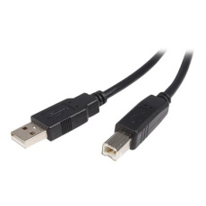 StarTech.com 3m USB 2.0 A to B Cable M/M - Kabel USB - USB (M) do USB typ B (M) - USB 2.0 - 3 m - cerná StarTech.com 3m USB 2.0 A to B Cable M/M - Kabel USB - USB (M) do USB typ B (M) - USB 2.0 - 3 m - cerná
