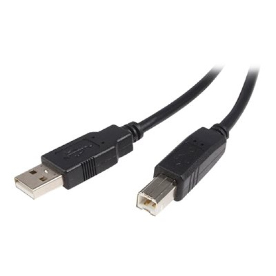StarTech.com 3m USB 2.0 A to B Cable M/M - Kabel USB - USB (M) do USB typ B (M) - USB 2.0 - 3 m - cerná