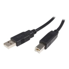 StarTech.com 1m USB 2.0 A to B Cable M/M - Kabel USB - USB (M) do USB typ B (M) - USB 2.0 - 1 m - cerná StarTech.com 1m USB 2.0 A to B Cable M/M - Kabel USB - USB (M) do USB typ B (M) - USB 2.0 - 1 m - cerná