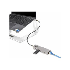 StarTech.com 3-Port USB-C Hub with 2.5 Gigabit Ethernet and 100W Power Delivery Passthrough Laptop Charging, USB-C to 2x USB-A/1x USB-C, USB 3.2 10Gbps Type-C Adapter Hub - Windows/macOS/Linux/Chromebook (10G2A1C25EPD-USB-HUB) - Rozbočovač - kompaktní - 1 x USB-C + 3 x USB 3.1 + 1 x 2.5GBase-T - desktop StarTech.com 3-Port USB-C Hub with 2.5 Gigabit Ethernet and 100W Power Delivery Passthrough Laptop Charging, USB-C to 2x USB-A/1x USB-C, USB 3.2 10Gbps Type-C Adapter Hub - Windows/macOS/Linux/Chromebook (10G2A1C25EPD-USB-HUB) - Rozbočovač - kompaktní - 1 x USB-C + 3 x USB 3.1 + 1 x 2.5GBase-T - desktop