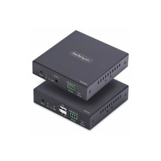 StarTech.com HDMI KVM Extender Over IP Network, 4K 60Hz, Driverless - Transmitter and receiver Kit - video/audio/USB extendér - HDMI StarTech.com HDMI KVM Extender Over IP Network, 4K 60Hz, Driverless - Transmitter and receiver Kit - video/audio/USB extendér - HDMI