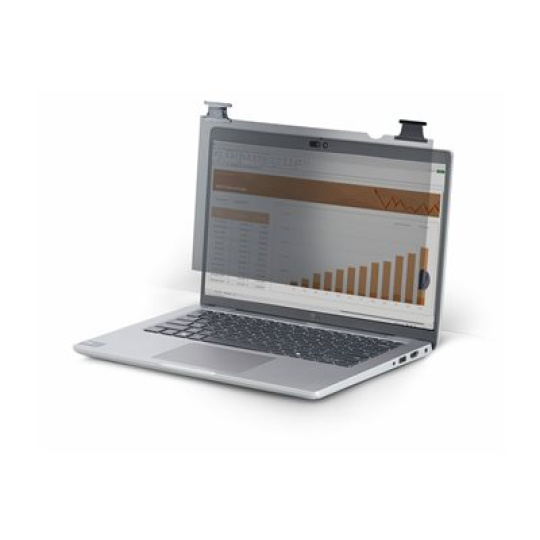 StarTech.com - Filtr pro zvýšení soukromí k notebooku (horizontální) - dvoucestné - lepicí, závesné záložky, otocné závesy - 13.3" - cerná