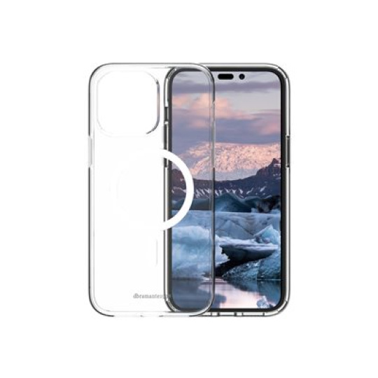 dbramante1928 Iceland Pro - Zadní kryt pro mobilní telefon - kompatibilita s MagSafe - 100% recyklovaný plast - průsvitná - pro Apple iPhone 14 Pro Max
