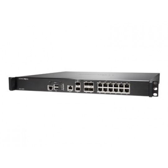 SonicWall NSa 3600 TotalSecure - Bezpečnostní zařízení - s roční předplatné sady SonicWALL Comprehensive Gateway Security Suite - 10 GigE - 1U