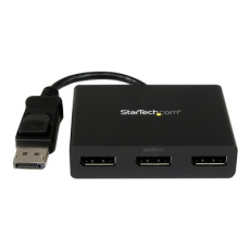 StarTech.com 3-Port Multi Monitor Adapter, DisplayPort 1.2 MST Hub, Dual 4K 30Hz & 1x 1080p, Video Splitter for Extended Desktop Mode on Windows PCs Only, DP to 3x DP Monitors MST Hub - Multi Stream Transport (MSTDP123DP) - Separátor video - desktop - AC 100/230 V - pro P/N: SV231DPU34K, SVA5N3NEUA StarTech.com 3-Port Multi Monitor Adapter, DisplayPort 1.2 MST Hub, Dual 4K 30Hz & 1x 1080p, Video Splitter for Extended Desktop Mode on Windows PCs Only, DP to 3x DP Monitors MST Hub - Multi Stream Transport (MSTDP123DP) - Separátor video - desktop - AC 100/230 V - pro P/N: SV231DPU34K, SVA5N3NEUA