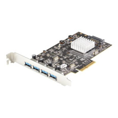 StarTech.com 4-Port USB PCIe Card - 10Gbps USB 3.1/3.2 Gen 2 Type-A PCI Express Expansion Card - 2 Controllers - 4xUSB - Windows/Mac/Linux - USB adaptér - PCIe 3.0 x4 - USB 3.1 Gen 2 x 4 StarTech.com 4-Port USB PCIe Card - 10Gbps USB 3.1/3.2 Gen 2 Type-A PCI Express Expansion Card - 2 Controllers - 4xUSB - Windows/Mac/Linux - USB adaptér - PCIe 3.0 x4 - USB 3.1 Gen 2 x 4