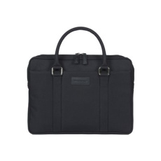 dbramante1928 Stelvio Slim Laptop Bag PURE - Brašna na notebook - 14" - cerná, silver-finish hardware