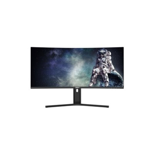 Dahua DHI-LM34-E330CA - LED monitor - zakřivená - 34" - 3440 x 1440 WQHD @ 200 Hz - VA - 300 cd/m? - 3500:1 - HDR10+ - 1 ms - 2xHDMI, 2xDisplayPort - černá