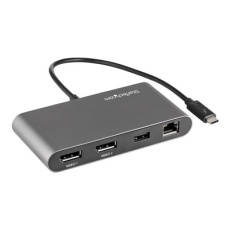 StarTech.com Thunderbolt 3 Mini Dock - Portable Dual Monitor w/ DP 4K 60Hz - 2X USB-A Hub (3.2/2.0), GbE - 28cm Cable - TB3 Multiport Adapter - Mac/Windows - Upgraded Version of TB3DKM2DP (TB3DKMDPL) - Dokovací stanice - Thunderbolt 3 - 2 x DP - 1GbE StarTech.com Thunderbolt 3 Mini Dock - Portable Dual Monitor w/ DP 4K 60Hz - 2X USB-A Hub (3.2/2.0), GbE - 28cm Cable - TB3 Multiport Adapter - Mac/Windows - Upgraded Version of TB3DKM2DP (TB3DKMDPL) - Dokovací stanice - Thunderbolt 3 - 2 x DP - 1GbE