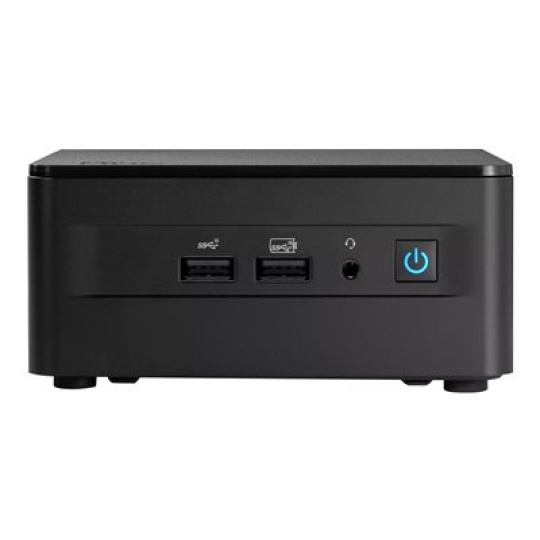 ASUS NUC 13 Pro Tall Kit RNUC13ANHI30003 - Barebone - mini PC 1 x Core i3 i3-1315U / až 4.5 GHz - RAM 0 GB - UHD Graphics - IEEE 802.11ax (Wi-Fi 6E), Gigabit Ethernet, 2.5 Gigabit Ethernet, Bluetooth 5.3 - černá