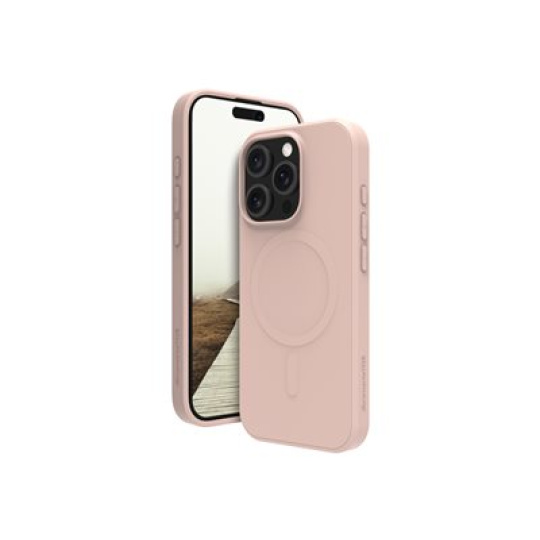 dbramante1928 Greenland Pro - Zadní kryt pro mobilní telefon - Qi - kompatibilita s MagSafe - plast - ružová pink sand - pro Apple iPhone 16 Pro