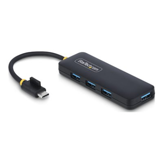 StarTech.com 4-Port USB-C Hub, 5Gbps, USB-C to 4x USB-A, Bus Powered - Rozbocovac - 4 x USB 3.2 Gen 1 - desktop
