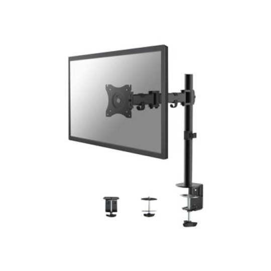 Neomounts by Newstar Select NM-D135 - Montážní sada - full-motion - pro Displej LCD - černá - velikost obrazovky: 10"-30" - upevnění svorkou, průchodka, upevnitelné na stůl