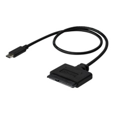 StarTech.com USB C to SATA Adapter - External Hard Drive Connector for 2.5'' SATA Drives - SATA SSD / HDD to USB C Cable (USB31CSAT3CB) - Řadič úložiště - 2.5", 3.5" - SATA 6Gb/s - USB 3.1 (Gen 2) - černá
